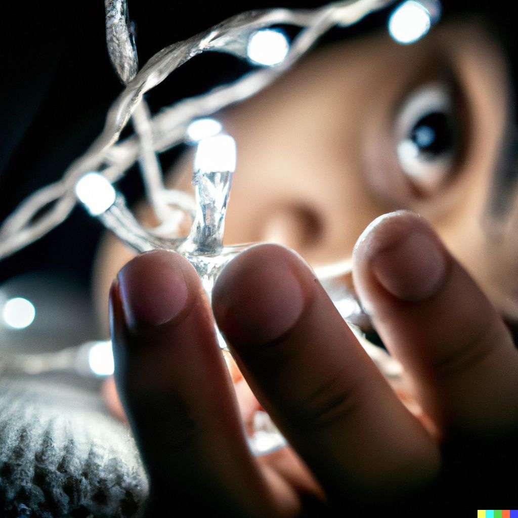 a representation of anxiety, photograph, extreme bokeh